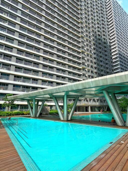 Balay Mulano At Fame Residences Mandaluyong City L With Balcony Pool View L 200Mbps Wifi Manila Exteriér fotografie